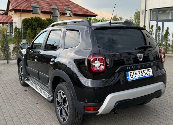 Dacia Duster cena 70500 przebieg: 43000, rok produkcji 2019 z Gdańsk małe 67